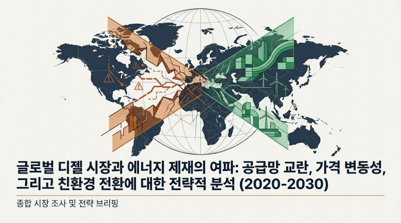 디젤 시장 변동성 돌파 전략: 공급망 재편, 가격 급등, 그리고 친환경 전환 (2020-2030)